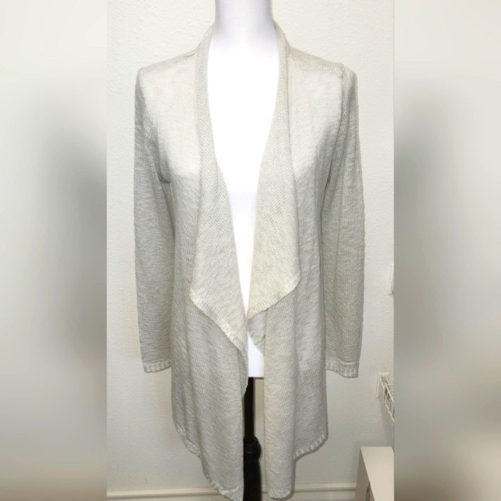 Yemak‎ Cardigan Topper Sweater Grey Size M